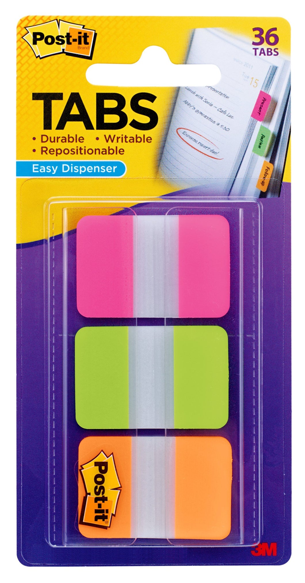 Post-it Tabs, 1 in. Wide, Assorted Colors, 66 Dispensers Assorted Brights 1 in Wide - Premium Desktop Organizers from Post-it - Just $9.99! Shop now at KisLike