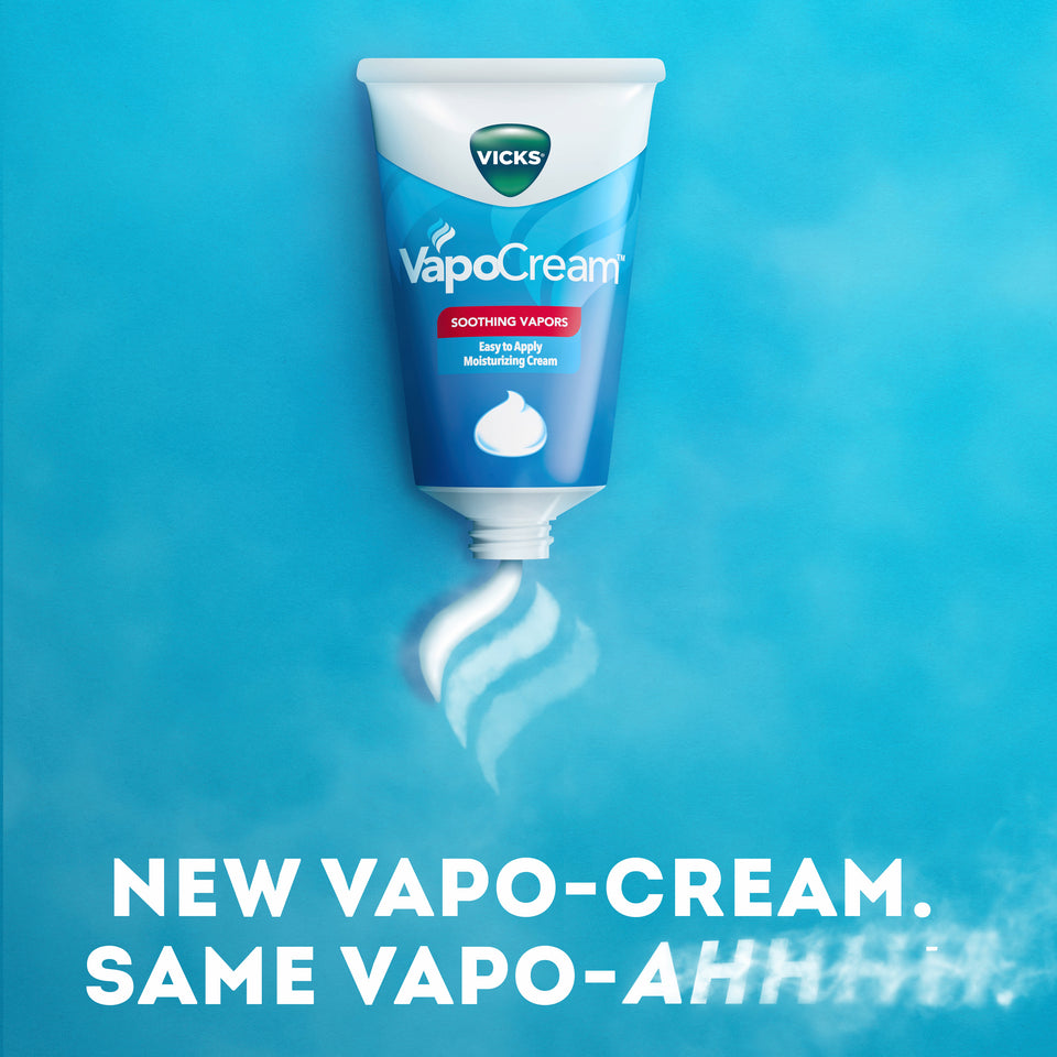 Vicks VapoCream Soothing and Moisturizing Vapor Cream, 3 Oz. Clear 3.0 oz - Premium Chest Rubs from Vicks - Just $17.68! Shop now at Kis'like