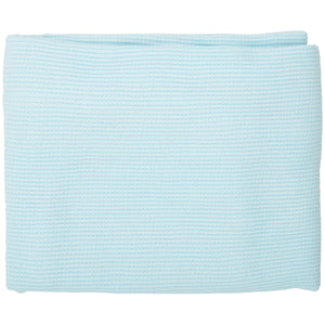 TL Care 100% Natural Cotton Swaddle/Thermal Blanket, Blue, Soft Breathable, for Boys and Girls - Premium Baby Receiving Blankets from TL Care Inc - Just $13.99! Shop now at Kis'like