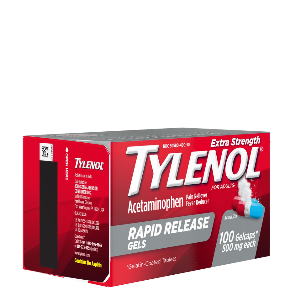 TYLENOL Extra Strength Acetaminophen Rapid Release Gels, 100 ct Other - Premium Headaches & Fever from TYLENOL - Just $14.99! Shop now at Kis'like