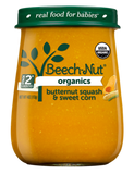(10 Pack) Organics Stage 2, Butternut Squash & Sweet Corn Baby Food, 4 oz Jar Multicolor - Premium Fall Baby Food from Beech-Nut - Just $19.90! Shop now at Kis'like