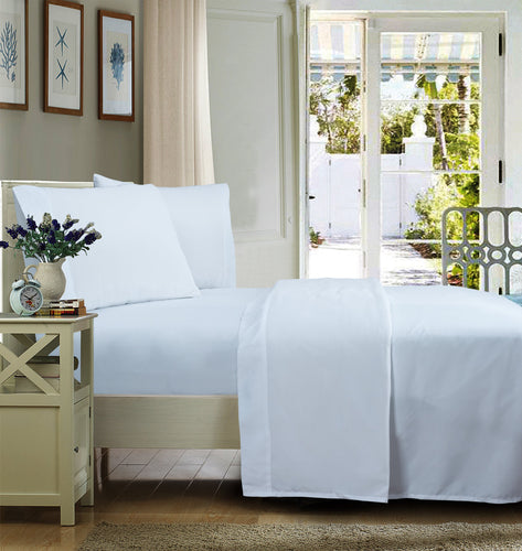 Mainstays Soft Wrinkle Resistant Microfiber Twin/Twin XL Arctic White Sheet Set - Premium Sheet Sets from Mainstays - Just $11.99! Shop now at Kis'like
