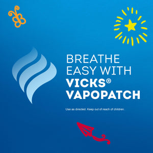 Vicks Children's VapoPatch with Lasting Soothing Vicks Vapors, 5 Ct White - Premium Kids' Cough Cold from Vicks - Just $17.68! Shop now at Kis'like