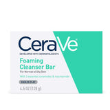 CeraVe Foaming Cleanser Bar | Soap-Free Body and Face Cleanser Bar for Oily Skin | Fragrance Free | 4.5 Ounce - Premium Bars from CeraVe - Just $9.89! Shop now at Kis'like