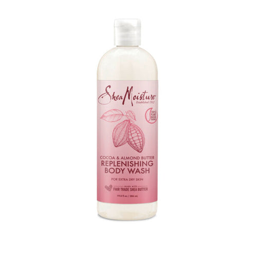 SheaMoisture Body Wash Replenishing Cocoa Almond, 19.8 Oz. - Premium Body Wash & Shower Gel from SheaMoisture - Just $19.99! Shop now at Kis'like