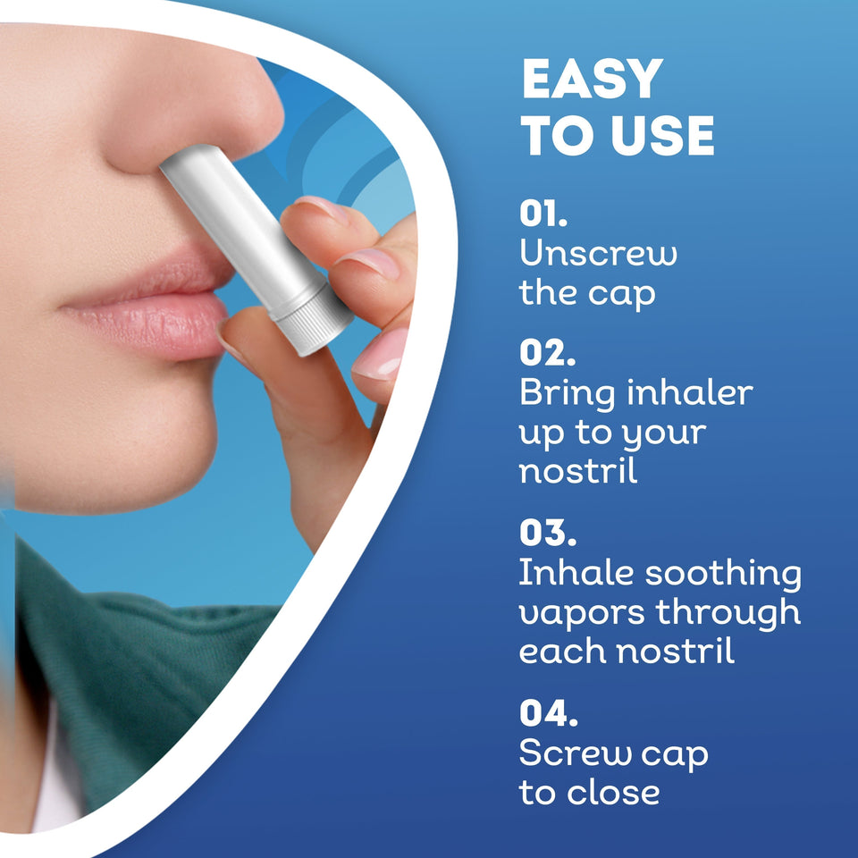 Vicks VapoInhaler Portable Non-Medicated Nasal Inhaler, Menthol, 2 Ct Clear - Premium Allergy Must Haves from Vicks - Just $14.99! Shop now at Kis'like