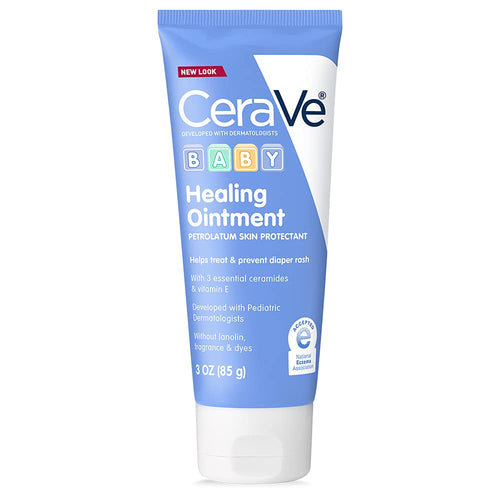 CeraVe Diaper Rash Cream | Baby Healing Ointment for Extra Dry, Cracked Skin | Diaper Cream with Ceramides & Vitamin E | Lanolin, Fragrance, Paraben, Dye, Phthalates & Sulfate Free | 3 Ounce - Premium Diaper Creams from CeraVe - Just $13.89! Shop now at KisLike