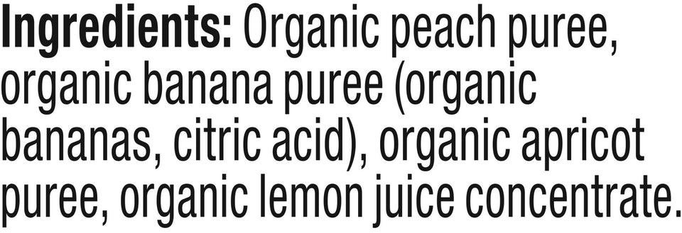 Plum Organics Stage 2 Organic Baby Food, Peach, Banana & Apricot, 4 Ounce Pouch Multicolor 6.394 x 3.307 x 1.56 - Premium Baby Food Stage 2 from Plum Organics - Just $8.59! Shop now at Kis'like