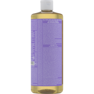 Dr. Bronner's Lavender Pure-Castile Liquid Soap - 32 oz Purple - Premium Body Wash & Shower Gel from Dr. Bronner's - Just $18.99! Shop now at Kis'like