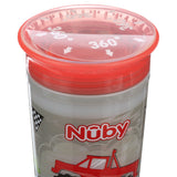 Nuby 2 Pk 10oz Insulated Light Up 360 Wonder Cup, Trucks Red - Premium Sippy Cups from Nuby - Just $19.52! Shop now at Kis'like