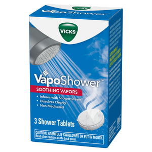 (2 pack) VapoShower, Shower Tablet, Shower Bomb, Aromatherapy Vapors, Eucaplytus & Menthol, Soothing Vicks Vapor Steam, 3ct   - Premium Vicks from Vicks - Just $22.03! Shop now at Kis'like