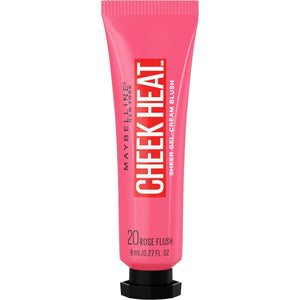 Maybelline Cheek Heat Gel-Cream Blush, Face Makeup, Rose flush, 0.27 fl oz Other - Premium Makeup from Maybelline - Just $8.99! Shop now at KisLike