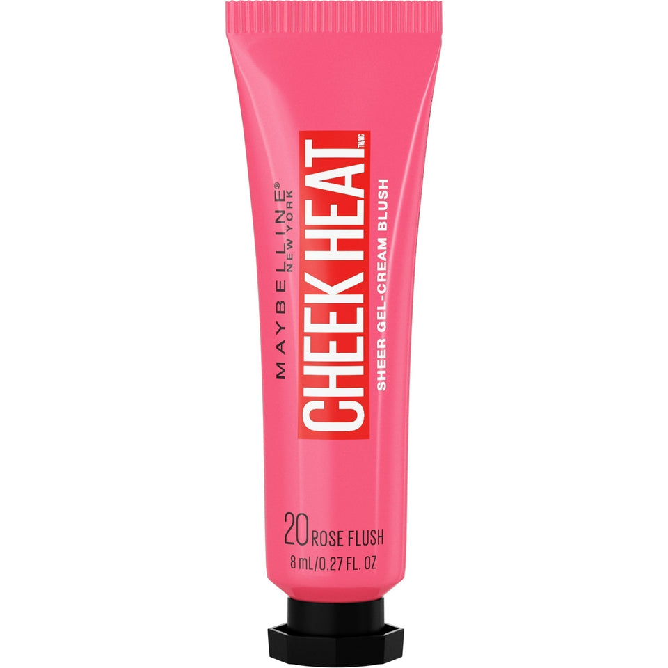 Maybelline Cheek Heat Gel-Cream Blush, Face Makeup, Rose flush, 0.27 fl oz Other - Premium Makeup from Maybelline - Just $8.99! Shop now at KisLike