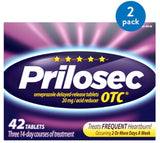 (2 Pack) OTC Frequent Heartburn and Acid Reflux Reducer Tablets 42 Count - Omeprazole - Proton Pump Inhibitor - PPI Other - Premium Prilosec OTC from Prilosec - Just $52.86! Shop now at Kis'like