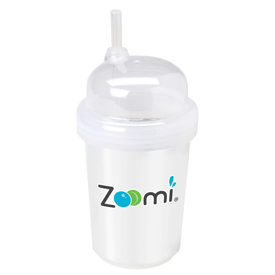nuspin kids 8 oz Zoomi Straw Sippy Cup Clear - Premium Toddler Feeding from nuspin kids - Just $10.99! Shop now at Kis'like