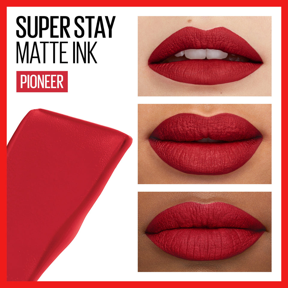 Maybelline SuperStay Matte Ink Liquid Lipstick, Lip Makeup, Pioneer, 0.17 fl. oz. Other 0.17 oz - Premium Lip from Maybelline - Just $11.99! Shop now at KisLike