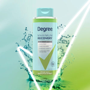 Degree Maximum Recovery Body Wash and Bath Soak Eucalyptus Extract, 16 oz - Premium Body Wash & Shower Gel from Degree - Just $13.99! Shop now at Kis'like