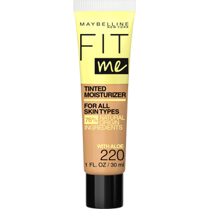 Maybelline Fit Me Tinted Moisturizer, Natural Coverage, Face Makeup, 220, 1 fl. oz. - Premium Maybelline Face Makeup from Maybelline - Just $10.99! Shop now at Kis'like