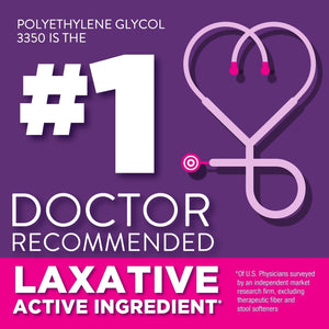 Equate Polyethylene Glycol 3350 Unflavored Powder for Solution, 30 Doses 17.9 oz - Premium Equate Digestive Health from Equate - Just $15.99! Shop now at KisLike