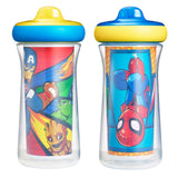The First Years Marvel Insulated Sippy Cup 9 Oz - 2pk Multicolor - Premium Sippy Cups: Hard Spout from The First Years - Just $13.99! Shop now at Kis'like