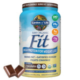 Garden of Life Raw Organic Fit Vegan Protein Powder Chocolate, 28g Plant Based Protein for Weight Management, Pea Protein Fiber Probiotics, Dairy Free Nutritional Shake for Women and Men, 20 Servings 20.0 Servings (Pack of 1) - Premium Blends from Garden of Life - Just $53.89! Shop now at KisLike