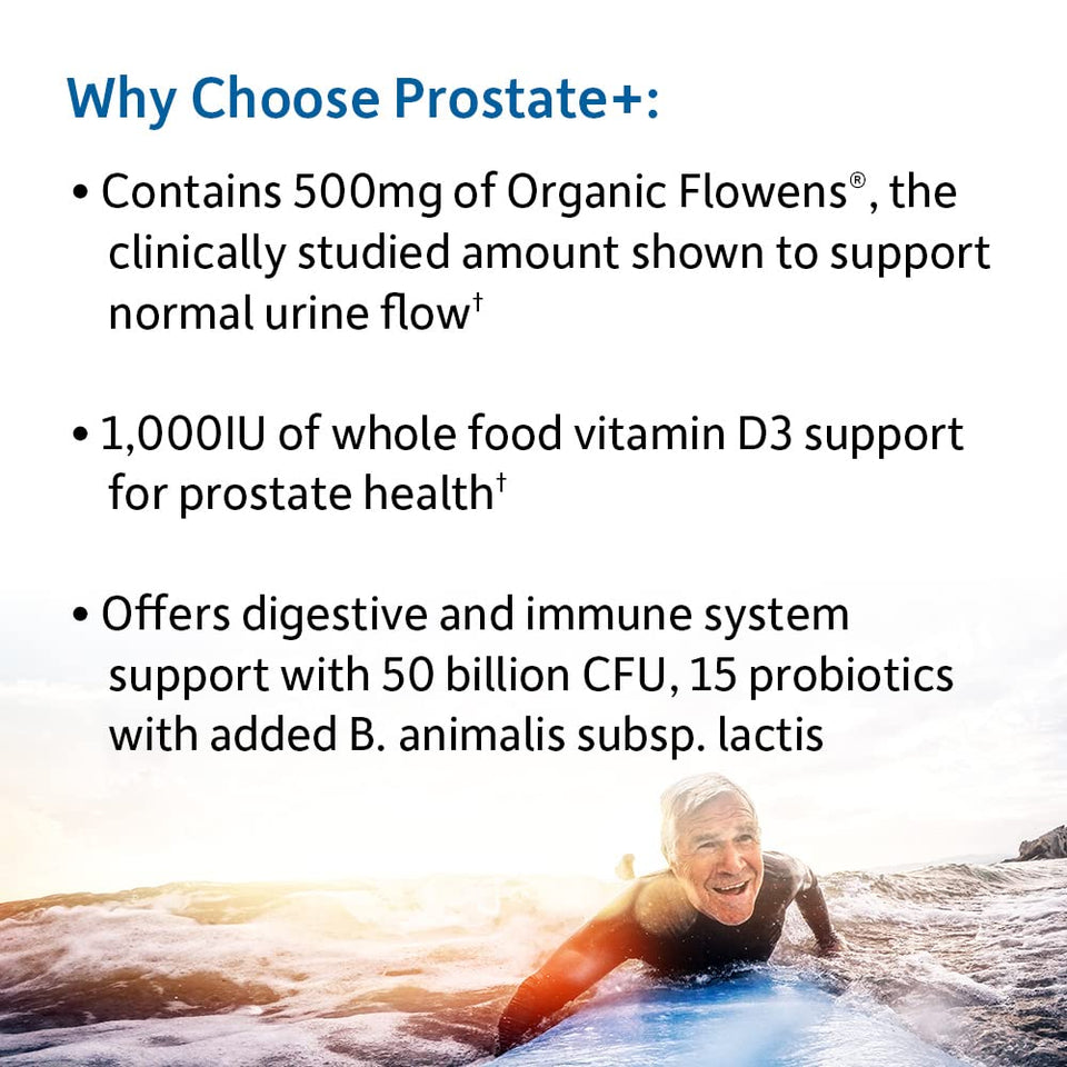 Garden of Life Dr. Formulated Probiotics Prostate+ - Acidophilus and Probiotic Supports Healthy Prostate and Digestive Balance - Gluten, Dairy, and Soy-Free - 60 Vegetarian Capsules Shelf Stable - Premium Acidophilus from Garden of Life - Just $63.89! Shop now at Kis'like