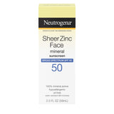 Neutrogena Sheer Zinc Oxide Dry-Touch Face Sunscreen with Broad Spectrum SPF 50, Oil-Free, Non-Comedogenic & Non-Greasy Mineral Sunscreen, 2 fl. oz 2 Fl Oz (Pack of 1) - Premium Facial Sunscreens from Neutrogena - Just $17.89! Shop now at KisLike