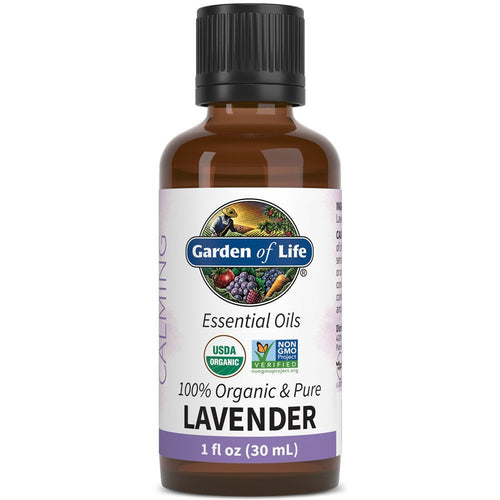 Garden of Life Essential Oil, Lavender 30 ml, USDA Organic & Pure, Clean, Undiluted & Non-GMO - for Diffuser, Aromatherapy, Meditation, Skincare, Sleep - Calming, Relaxing, Soothing, 1 Fl Oz 1 Fl Oz (Pack of 1) - Premium Essential Oil Singles from Garden of Life - Just $27.89! Shop now at KisLike