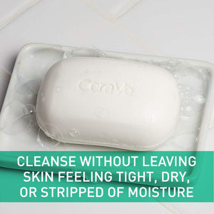 CeraVe Foaming Cleanser Bar | Soap-Free Body and Face Cleanser Bar for Oily Skin | Fragrance Free | 4.5 Ounce - Premium Bars from CeraVe - Just $9.89! Shop now at Kis'like