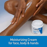 CeraVe Moisturizing Cream | Body and Face Moisturizer for Dry Skin | Body Cream with Hyaluronic Acid and Ceramides | Hydrating Moisturizer | Fragrance Free Non-Comedogenic | 19 Ounce 19oz Cream - Premium Face Moisturizers from CeraVe - Just $21.89! Shop now at Kis'like