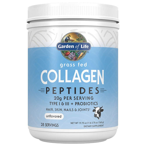 Garden of Life Grass Fed Hydrolyzed Collagen Protein Supplements Peptides Powder for Women Men Hair Skin Nails Joints, Post Workout, Paleo & Keto, 28 Servings, White, Unflavored, 19.75 Oz 28.0 Servings (Pack of 1) - Premium Collagen from Garden of Life - Just $38.89! Shop now at KisLike