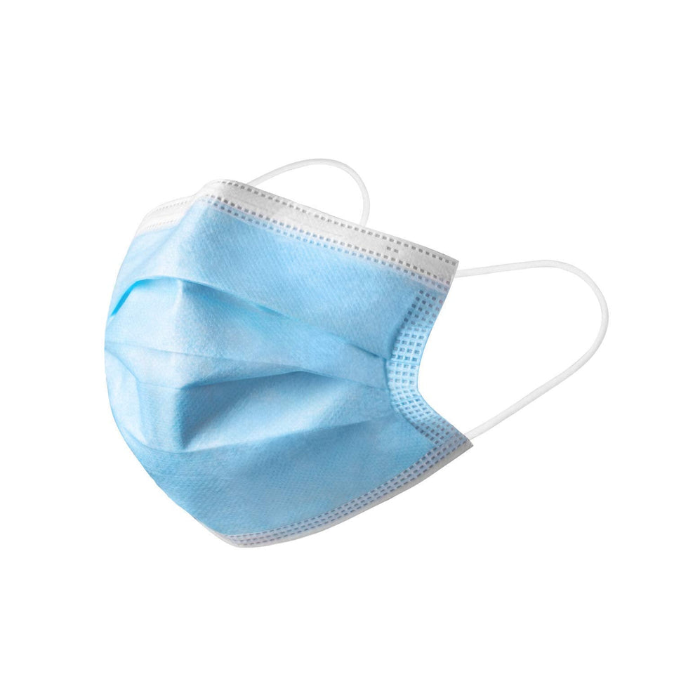 Hygenix 3ply Disposable Face Masks PFE 99% Filter Tested by Nelson Labs USA (Pack of 50 Pcs) Light Blue - Premium Masks from Hygenix - Just $15.89! Shop now at Kis'like