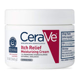 CeraVe Moisturizing Cream for Itch Relief | Anti Itch Cream with Pramoxine Hydrochloride | Relieves Itchy with Minor Skin Irritations, Sunburn Relief, Bug Bites | Fragrance Free | 12 Ounce 12 Ounce (Pack of 1) - Premium Eczema, Psoriasis & Rosacea Care from CeraVe - Just $26.89! Shop now at Kis'like