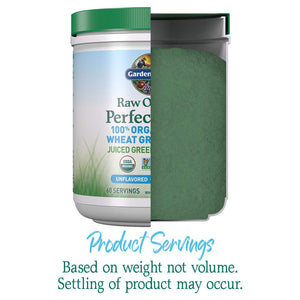 Garden of Life Raw 100% Organic Perfect Food USA Wheat Grass Juice - Green Superfood Powder, 60 Servings - Stevia & Gluten Free, Non-GMO, Vegan, Whole Food Dietary Supplement, 8.46 Oz 8.46 Ounce (Pack of 1) - Premium Chlorophyll from Garden of Life - Just $48.89! Shop now at Kis'like