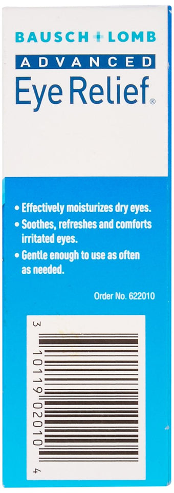 Advanced Eye Relief Eye Drops by Bausch & Lomb, for Dry Eyes & Redness Relief, 30 mL Dry Eye 30mL - Premium Dry Eye Relief from Bausch & Lomb - Just $13.89! Shop now at Kis'like