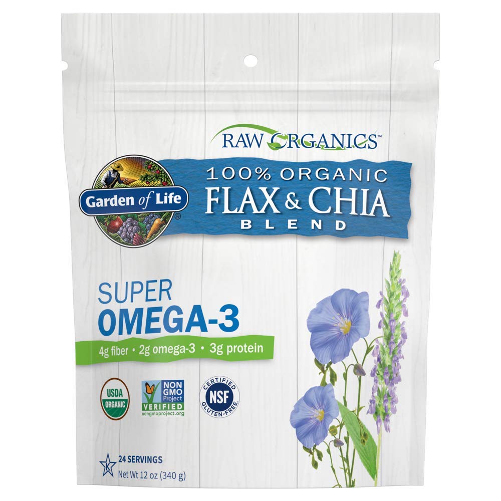 Garden Of Life Raw Organics Organic Flax Meal Plus Chia Seeds, 12 Ounce 24 Servings (Pack of 1) - Premium Flax Seed from Garden of Life - Just $14.89! Shop now at KisLike