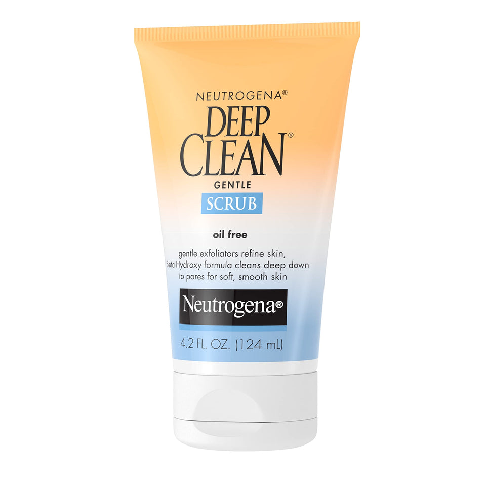 Neutrogena Deep Clean Gentle Daily Facial Scrub, Oil-Free Cleanser, 4.2 fl. Oz - Premium Scrubs from Neutrogena - Just $8.89! Shop now at KisLike
