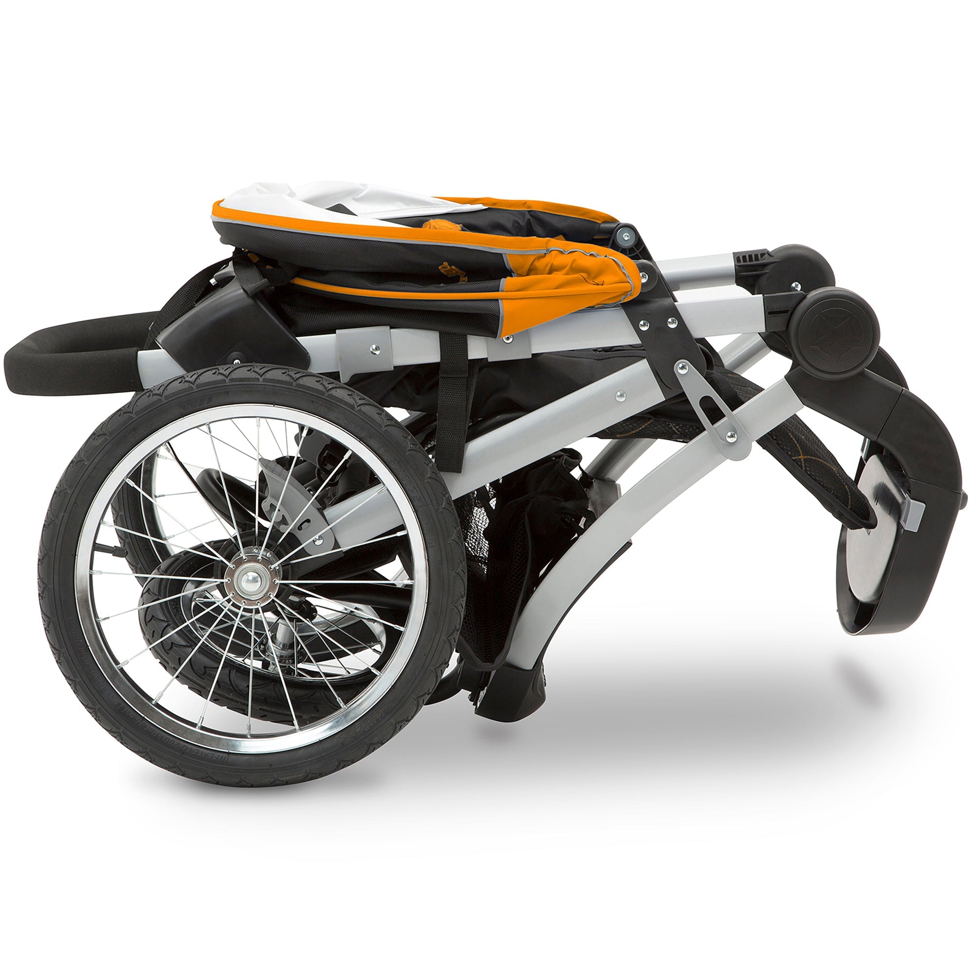 jeep adventure all terrain jogging stroller Jeep Unlimited Range Jogger by Delta Children, Trek Orange Tonal One Size