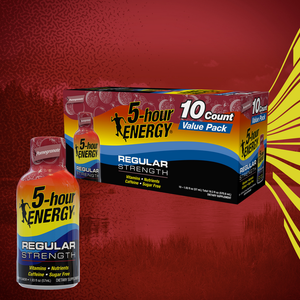 5-hour ENERGY® Shot, Regular Strength, Pomegranate, 1.93 oz, 10 Count - Premium 5 Hour Energy from 5-Hour Energy - Just $24.64! Shop now at Kis'like