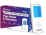 Premium TENS Unit + EMS Muscle Stimulator Pain Relief and Recovery System by iReliev - Premium Pain Relief from iReliev - Just $112.99! Shop now at Kis'like