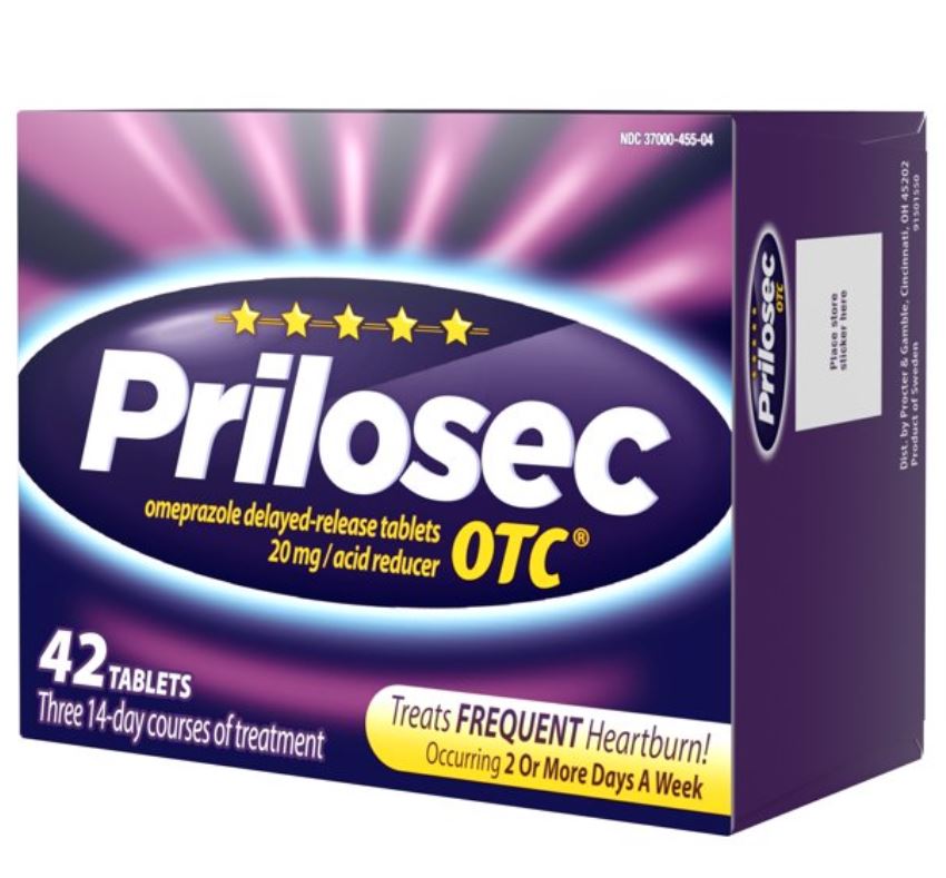 (2 Pack) OTC Frequent Heartburn and Acid Reflux Reducer Tablets 42 Count - Omeprazole - Proton Pump Inhibitor - PPI Other - Premium Prilosec OTC from Prilosec - Just $52.86! Shop now at Kis'like