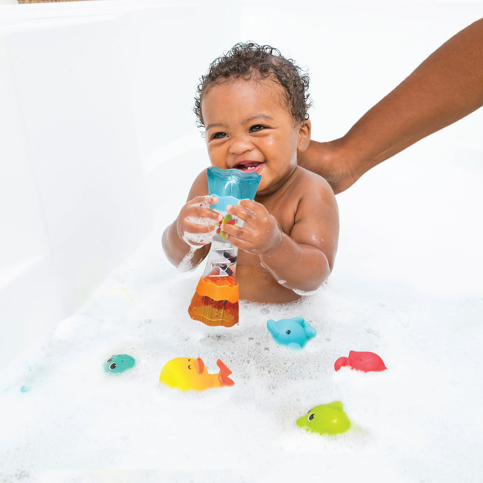 Infantino Splish & Splash Bath Play Set Assorted - Premium Bath Toys from Infantino - Just $19.99! Shop now at Kis'like