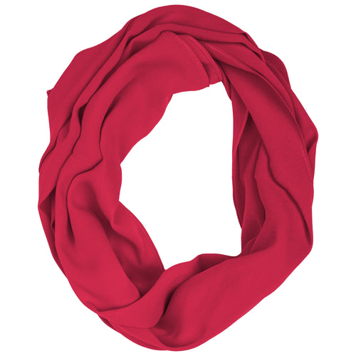 Kushies Peekaboob Infinity Nursing Scarf Berry Red One Size - Premium Nursing Covers from Kushies - Just $28.99! Shop now at Kis'like