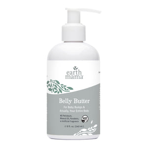 Earth Mama Belly Butter for Itchy Pregnancy Stretch Marks, 8 oz Brown 1 - Premium Maternity Care from Earth Mama - Just $19.99! Shop now at Kis'like