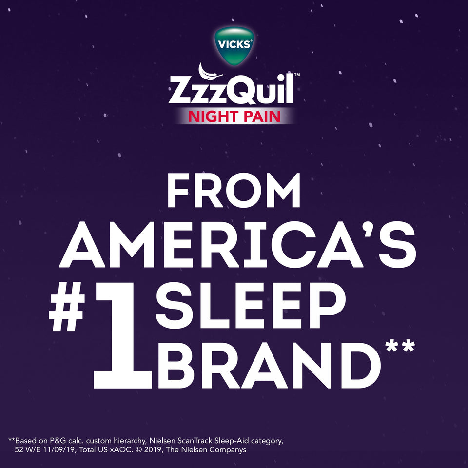 Vicks Zzzquil Nighttime Pain Reliever Sleep Aid Geltabs, 60 Ct Purple Regular - Premium Daylight Savings from ZzzQuil - Just $16.99! Shop now at KisLike