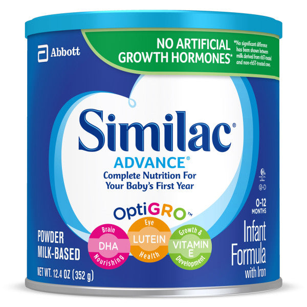 Similac® Advance®* Infant Formula with Iron, 6 Count, Powder, 12.4-Ounce Tub @generated 12.4-Ounces (pack of - Premium All Baby Formula from Similac - Just $111.12! Shop now at Kis'like