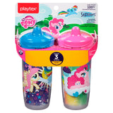 Playtex Sipsters Stage 3 My Little Pony Insulated Sippy Cup, 9 oz, 2 pk Blue 0004.000 - Premium Sippy Cups from Playtex Baby - Just $26.46! Shop now at Kis'like