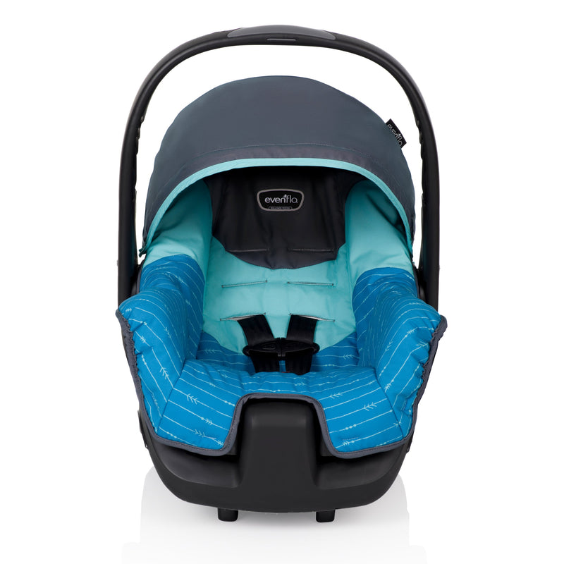 evenflo nurture infant car seat kazoo blue Evenflo Ev Nurture Infant Car Seat (Graham Blue)