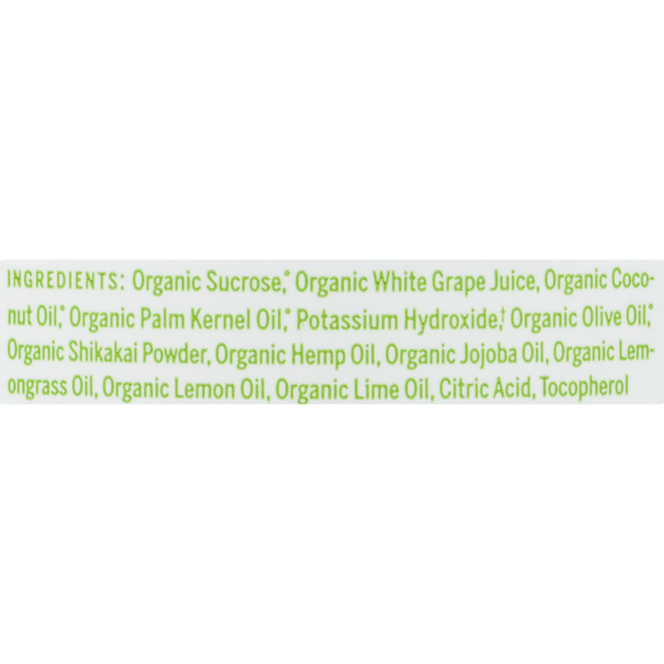 Dr. Bronner's Organic Lemongrass Lime Sugar Pump Soap 24oz Green 24 oz - Premium Body Wash & Shower Gel from Dr. Bronner's - Just $20.99! Shop now at Kis'like