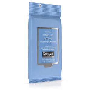 Neutrogena Make-Up Remover Cleansing Towelettes, 7 Count, Packaging May Vary - Premium Makeup Cleansing Wipes from Neutrogena - Just $4.89! Shop now at Kis'like